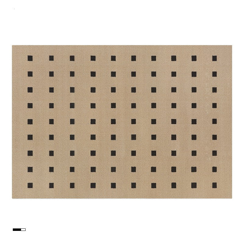 Feblilac Rectangular Geometric Pattern Living Room Wool Carpet - view 4