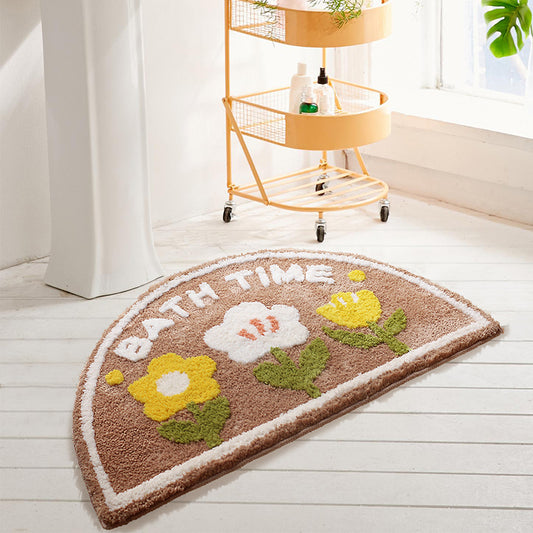 Three Little Flower Bath Mat - Feblilac® Mat