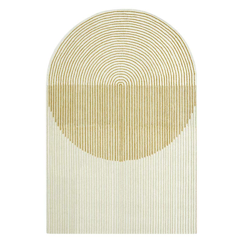 Feblilac Square and round lines Living Room Carpet - view 2