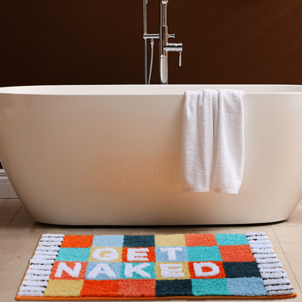 Get Naked Funky Bath Rug