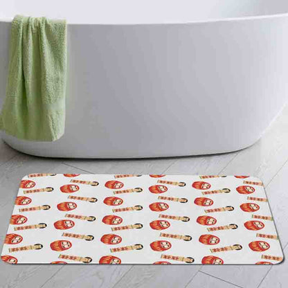 Japanese Style Daruma Rug Bedroom Mat Bath Rug