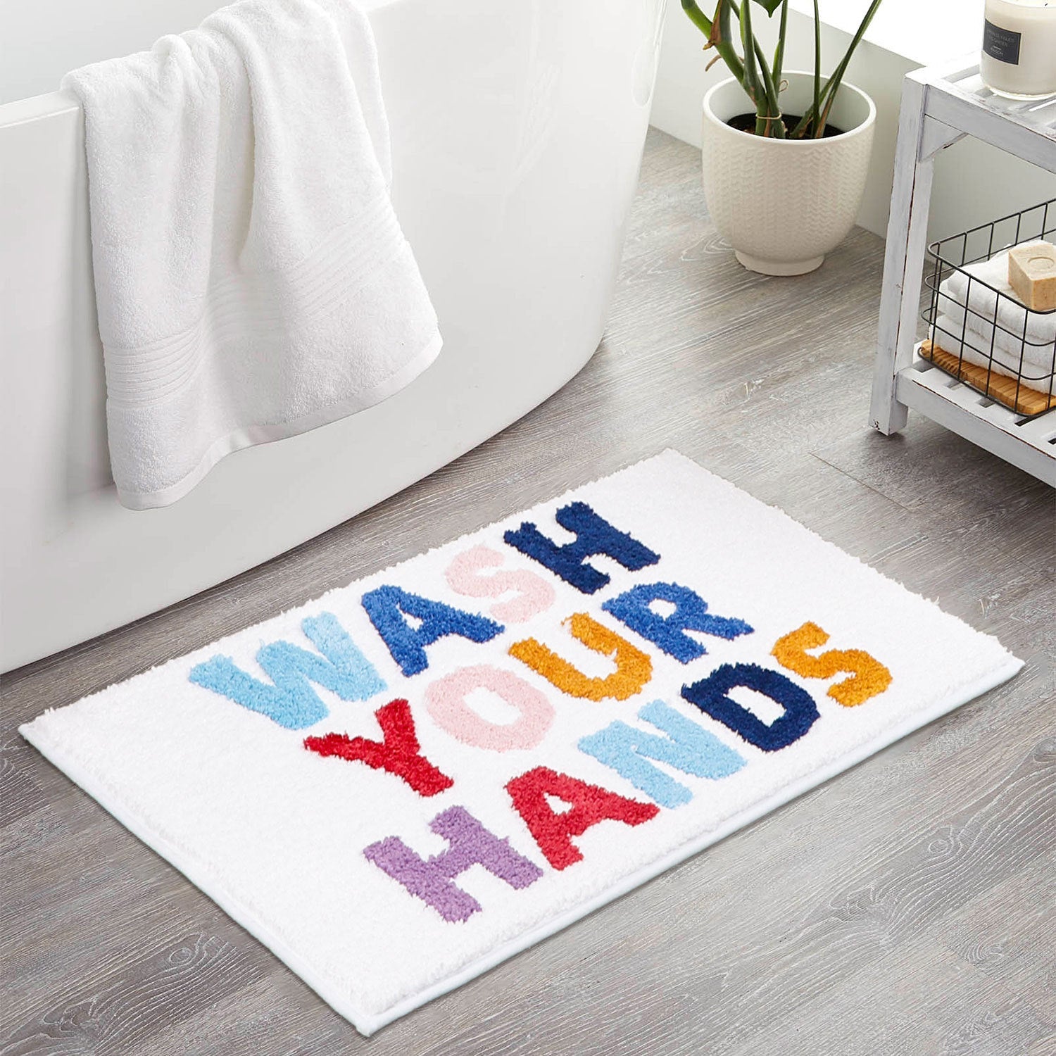 Feblilace Wash Your Hands Bath Mat - Feblilac® Mat