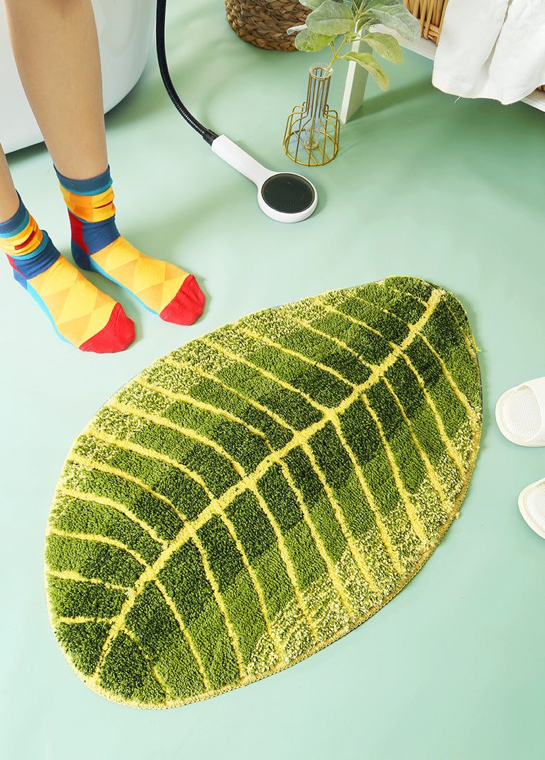 Feblilac Banana Leaf Bath Mat Multiple Sized Mom‘s Day Gift - Feblilac® Mat