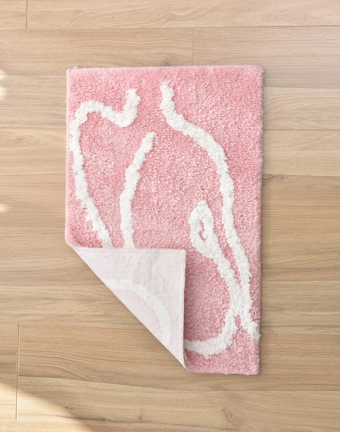Feblilac Pink Naked Back Bath Mat - Feblilac® Mat