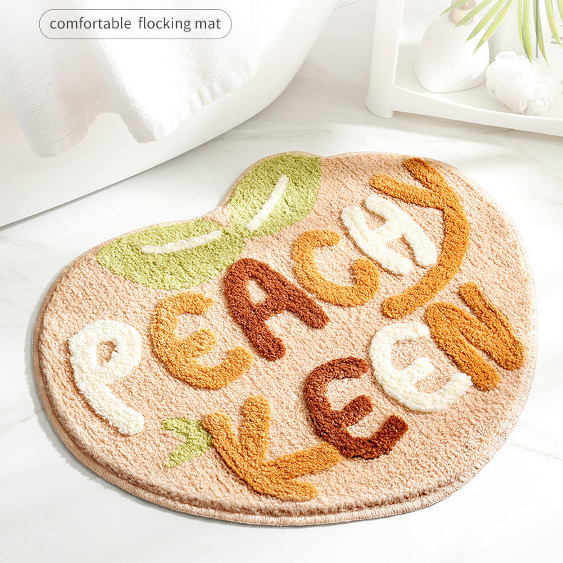 Lovely Peaches Apple and Lemons bath mat - Feblilac® Mat