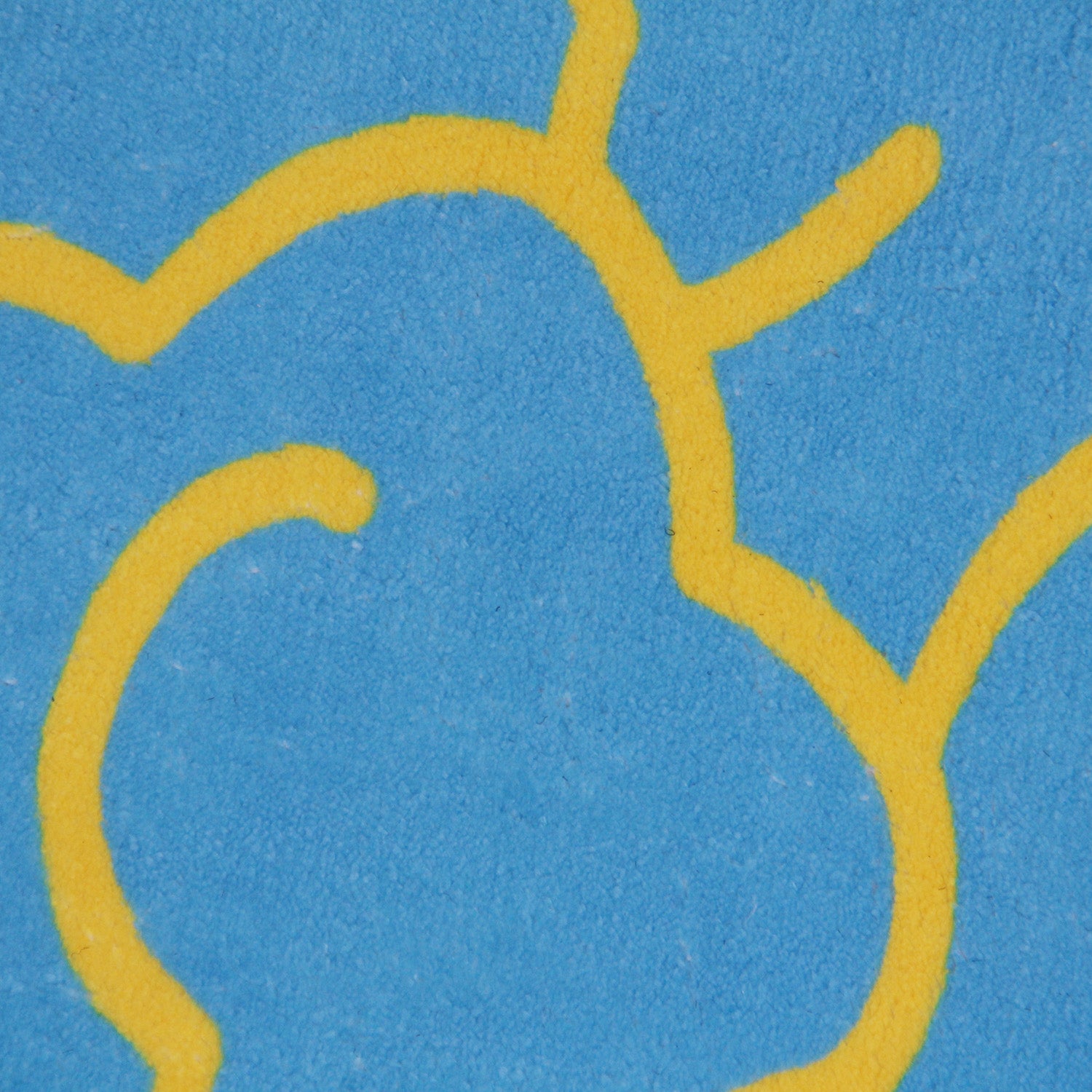 Yellow Blue Luck Cloud Bath Mat - Feblilac® Mat