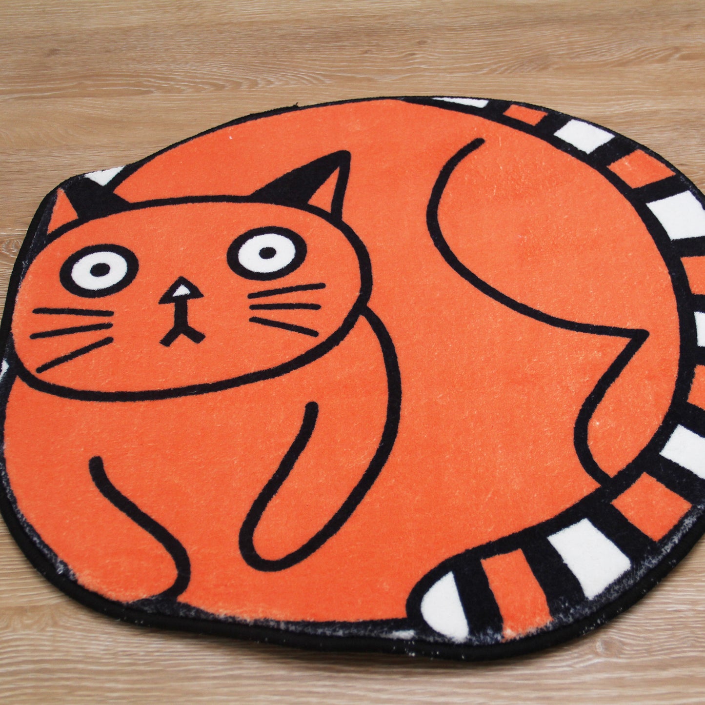 Orange Silly Cat Bath Mat - Feblilac® Mat