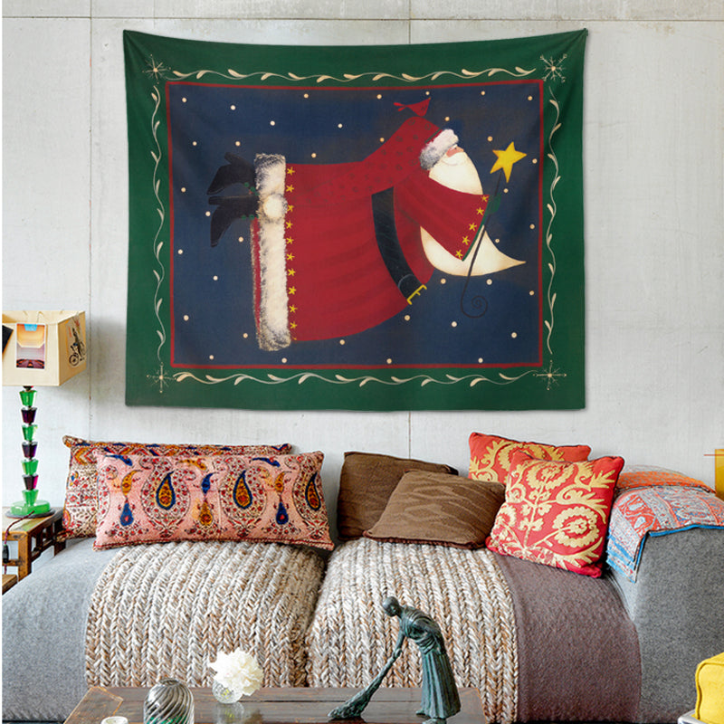 Feblilac Christmas Flying Santa Claus Tapestry - Feblilac® Mat