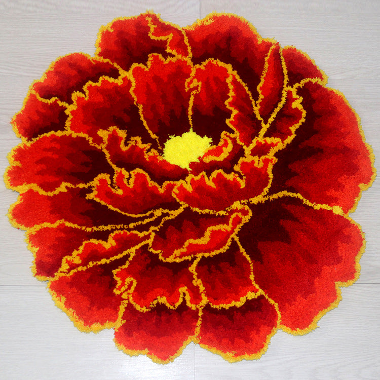 Feblilac Peony Tufted Bathmat - view 3