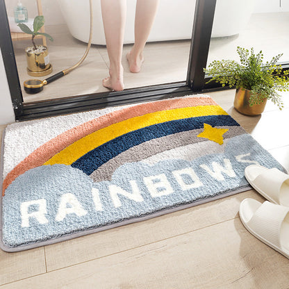 Rainbow & Sky Bath Mat - Feblilac® Mat