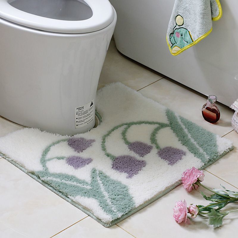 Feblilac Sunflower Cute and Warm Acrylic Fibers U-shape Bathroom Toilet Rugs and Lid Cover Toilet Seat Cover K - view 14