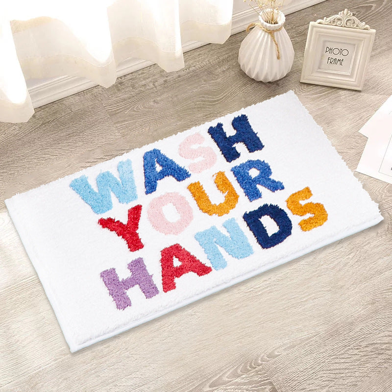 Feblilace Wash Your Hands Bath Mat - Feblilac® Mat