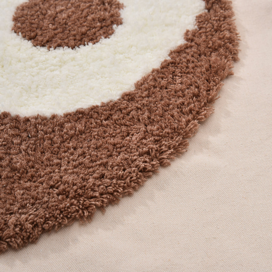Feblilac Light Brown Tai Chi Tufted Tapestry - view 4