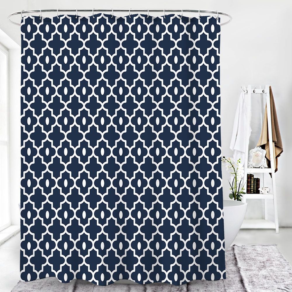 Morocco  Pattern Shower Curtain