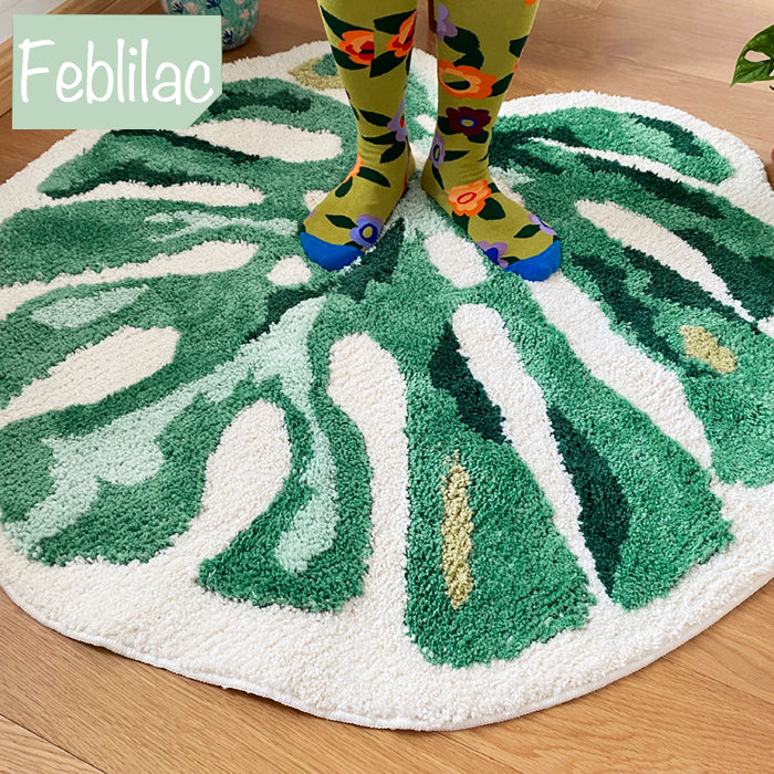 Monstera Deliciosa Leaf Area Mat - Feblilac® Mat