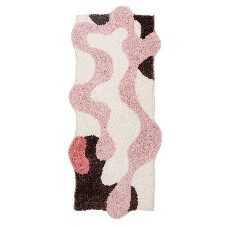 Feblilac Abstract Rose Tea Bedroom Runner - Feblilac® Mat