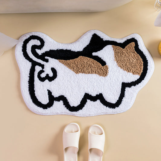 Cartoon Pussy Ass Bath Mat - Feblilac® Mat