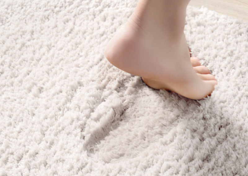 Blue Pink Black Smile Face Mat Rug Carpet - Feblilac® Mat