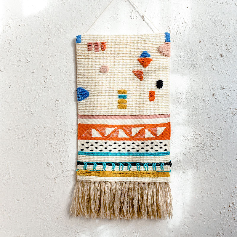 Feblilac Northern Europe Style Tassel Tufted Tapestry - view 6