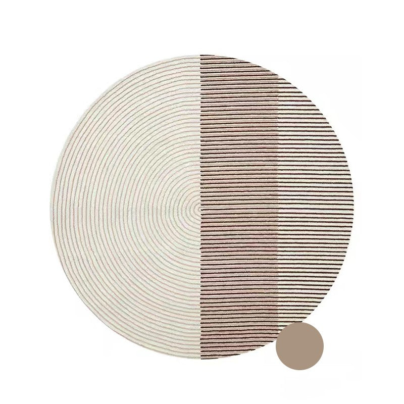 Feblilac Circular Lines Living Room Carpet - view 2