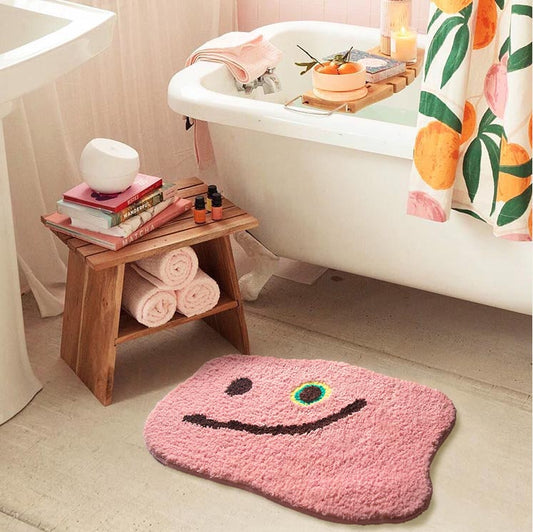 Pink Lovely Cloud Bath Mat