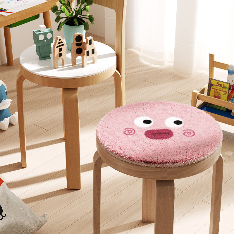 Feblilac Round Cute Faces Cushion - view 4