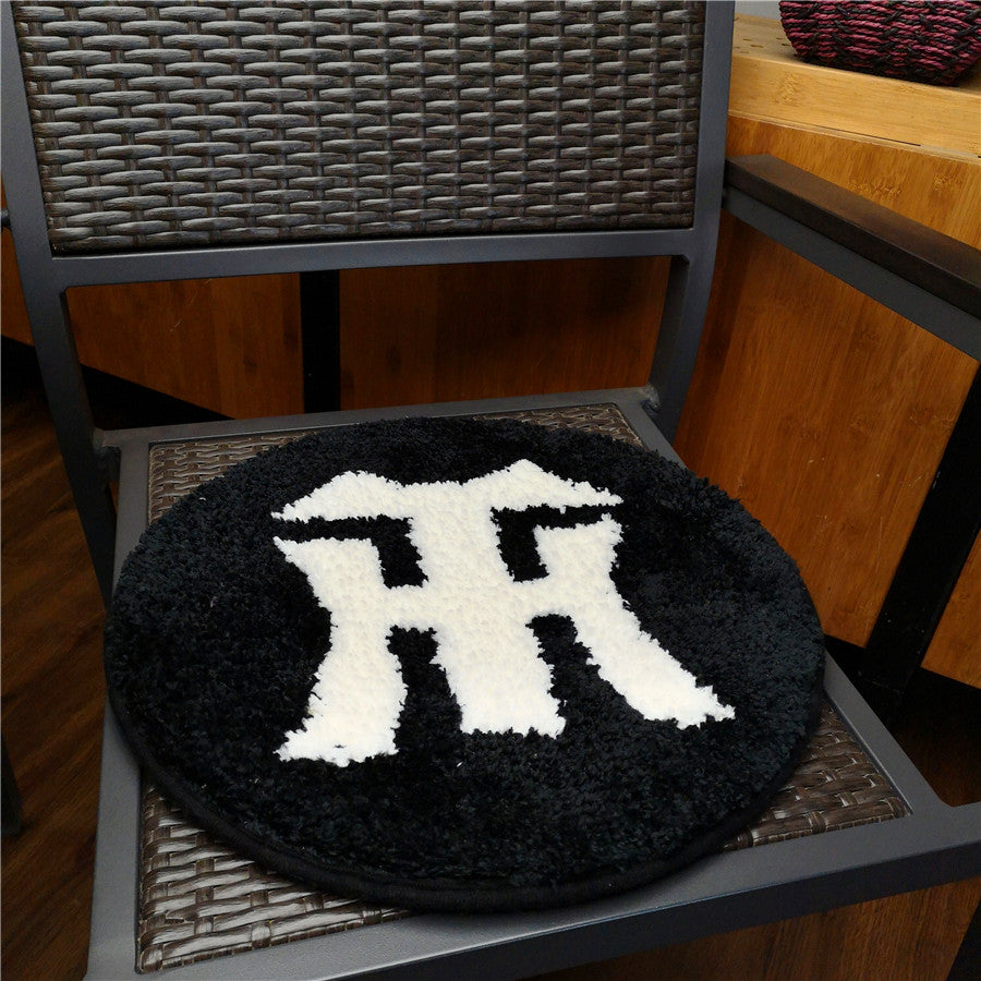 Feblilac Cartoon Tiger Head Tufted Cushion - view 4