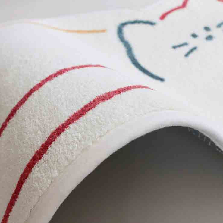 Cute White Cat Bath Mat - Feblilac® Mat