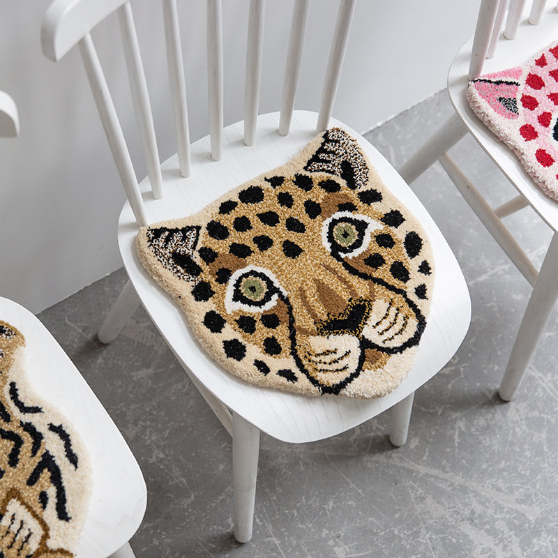 Hand-made Indian Animal Wool and Cotton Seat Cushions