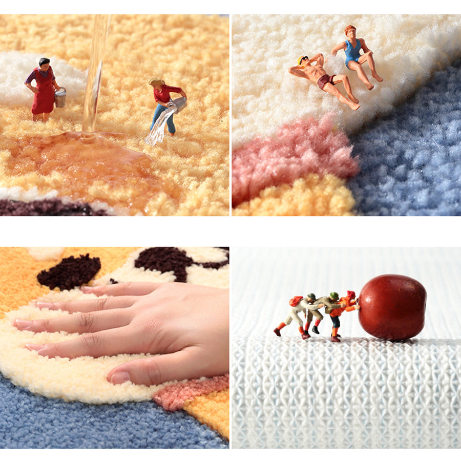 Feblilac Cartoon Akita Dog Mat - Feblilac® Mat