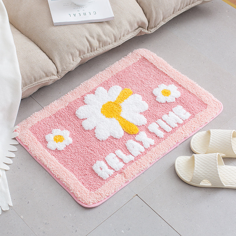 Feblilac Relax Time Daisy Bath Mat - Feblilac® Mat