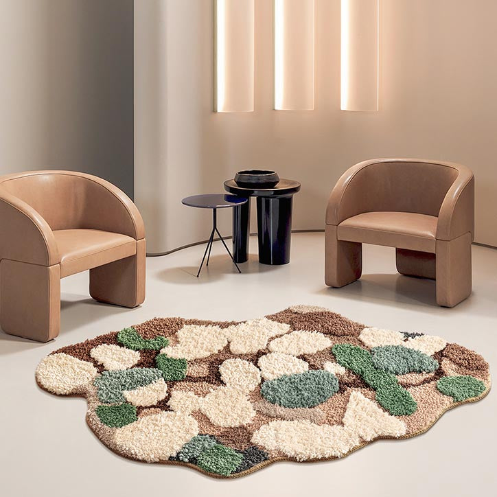 Feblilac 3D Magic Flower Garden Leaves Bath Mat, 60cmX90cm Mom‘s Day Gift - Feblilac® Mat