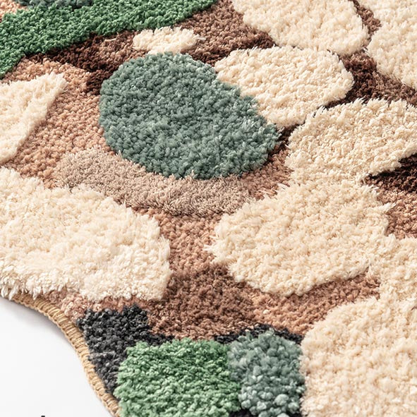 Feblilac 3D Magic Flower Garden Leaves Bath Mat, 60cmX90cm Mom‘s Day Gift - Feblilac® Mat