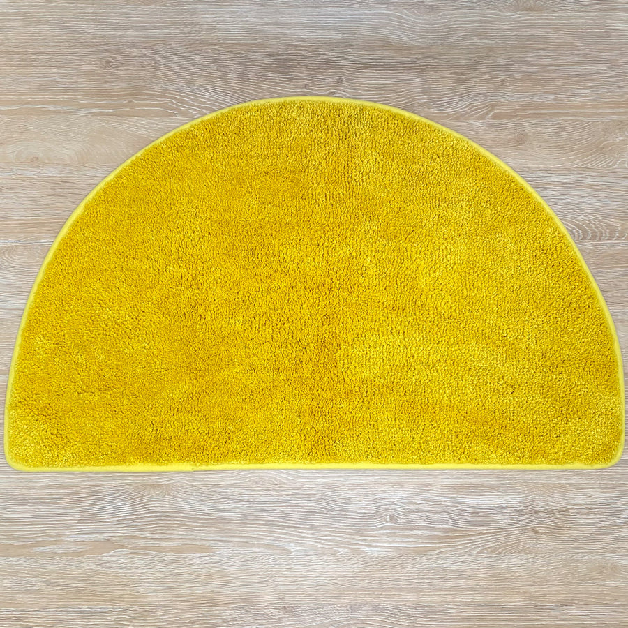 Solid Color Semicircle Bath Mat - Feblilac® Mat