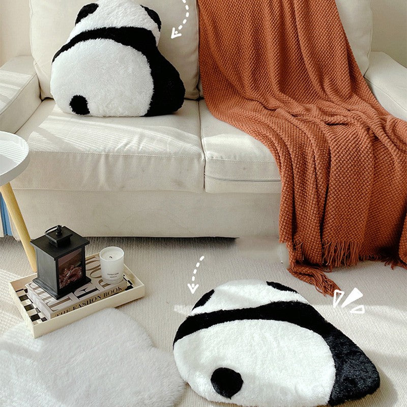 Feblilac Panda Plush Cushion Backrest Cushion