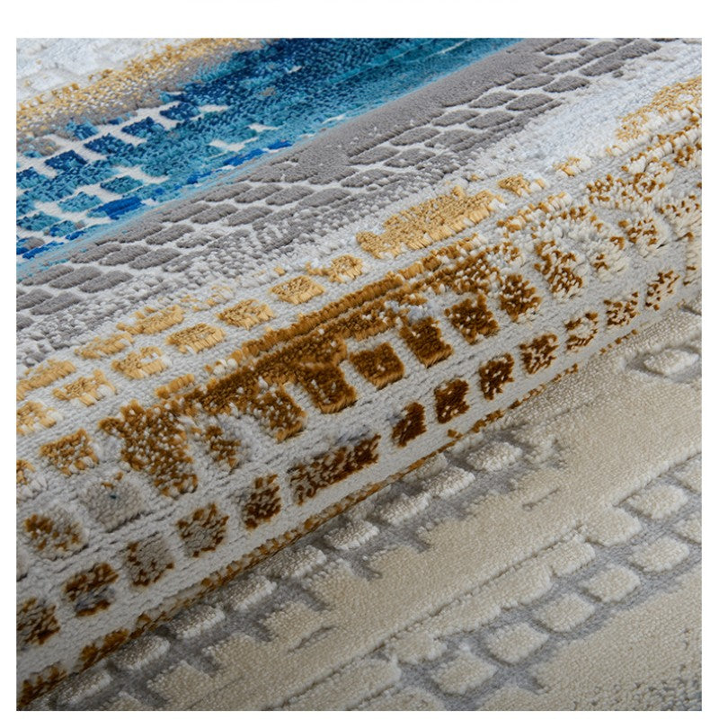 Feblilac Art Geometric Pattern Living Room Carpet - view 4