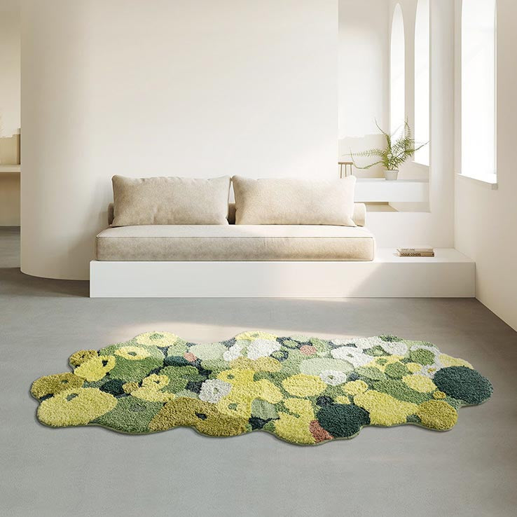 Feblilac 3D Magic Flower Garden Leaves Area Rug Carpet, 80cmX180cm - Feblilac® Mat
