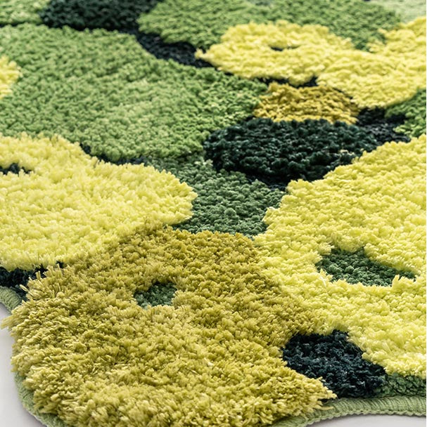 Feblilac 3D Magic Flower Garden Leaves Area Rug Carpet, 80cmX180cm - Feblilac® Mat
