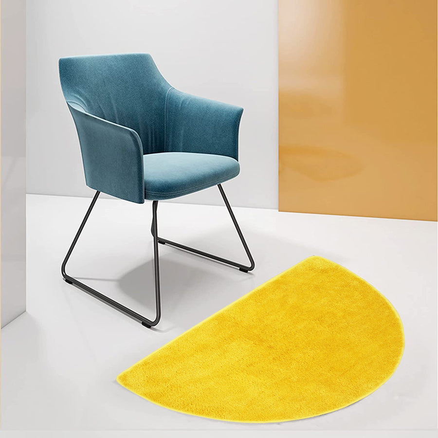 Solid Color Semicircle Bath Mat - Feblilac® Mat