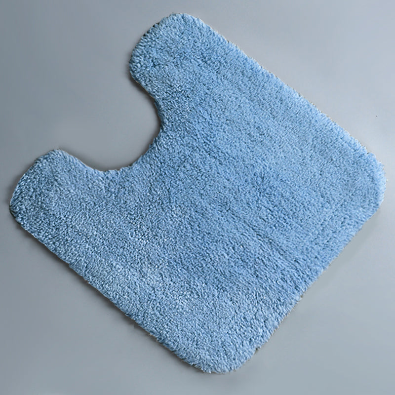Feblilac Simple Solid Tufted Bathroom Mat Toilet U-Shaped Floor Mat - view 10
