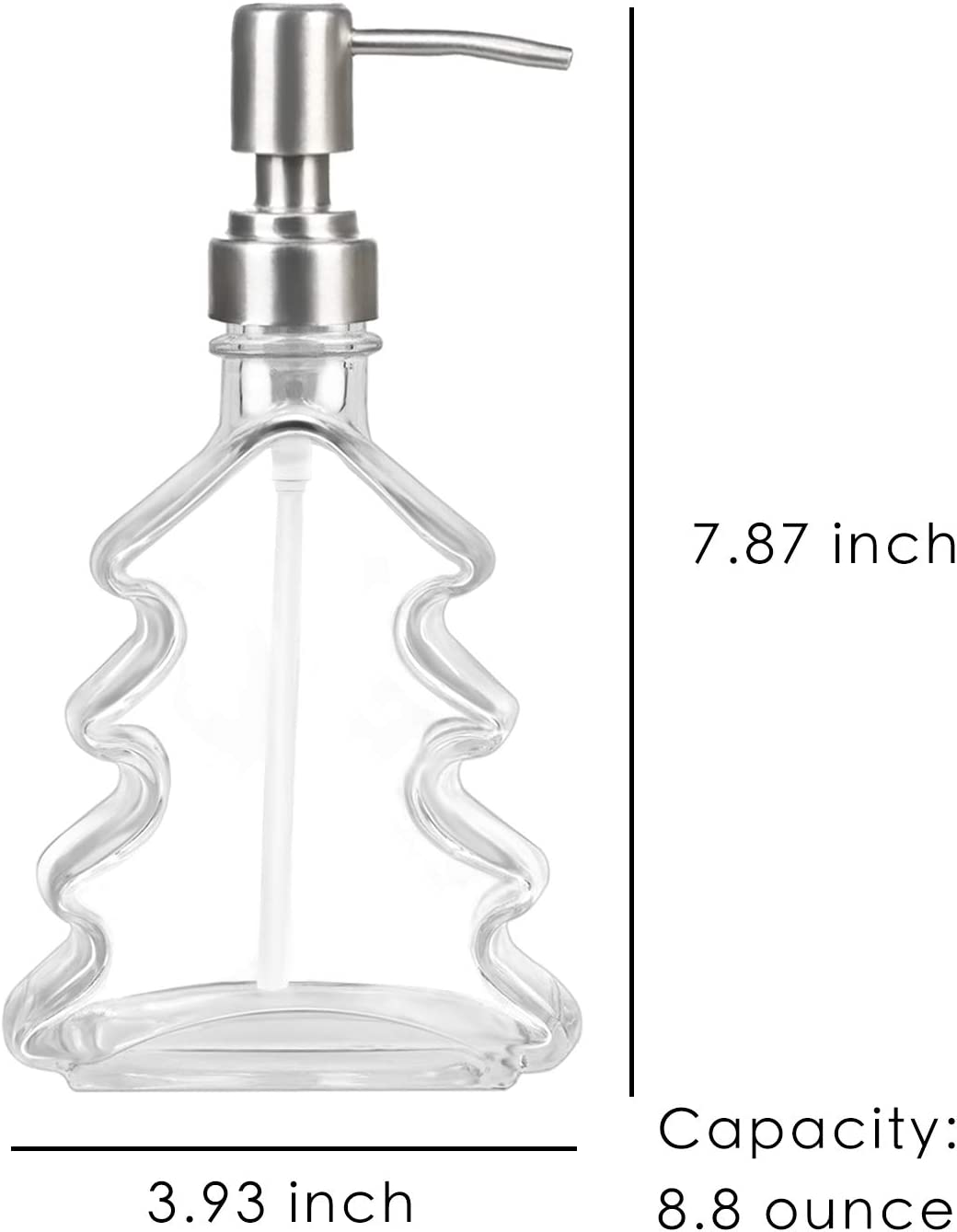 Feblilac Christmas Tree Glass Dispenser 150ml - Feblilac® Mat