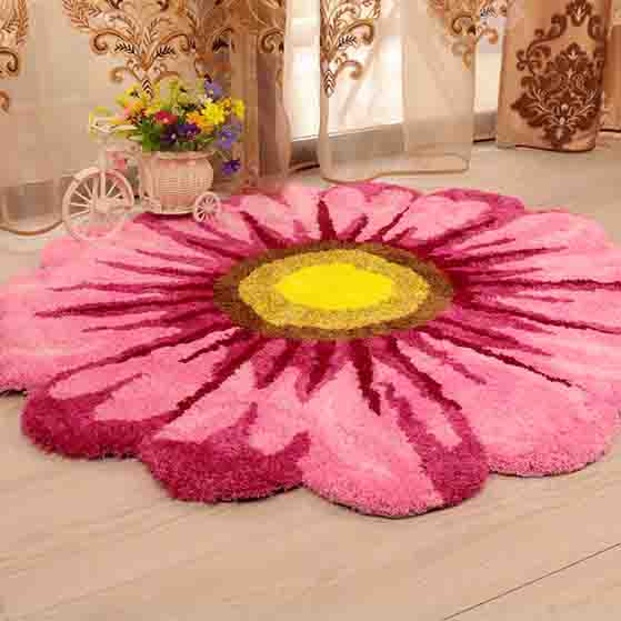 Feblilac Yellow/Red/Blue/Purple/Pink Sunflower Area Mat Bath Mat - Feblilac® Mat