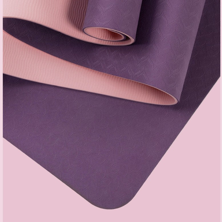 Feblilac Solid Color TPE Yoga Mat