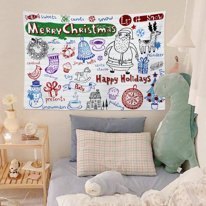 Feblilac Merry Christmas Gift Tapestry - Feblilac® Mat