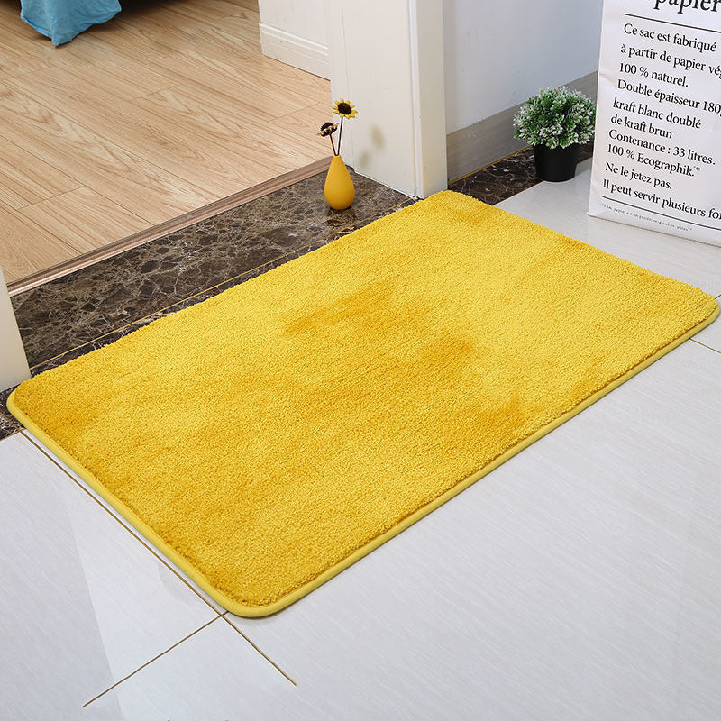 Green Solid Tufted Bath Mat - Feblilac® Mat