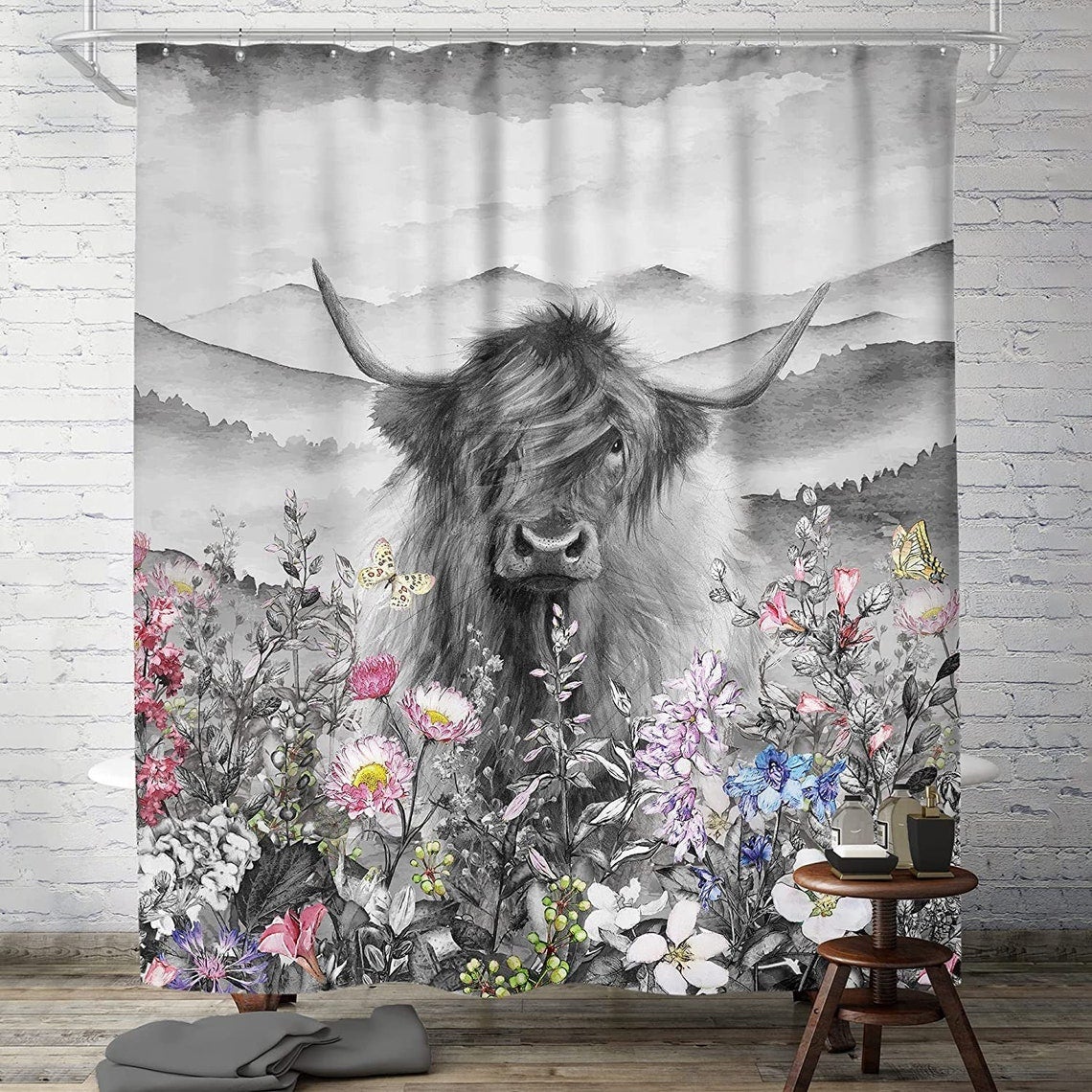 Yak Shower Curtain