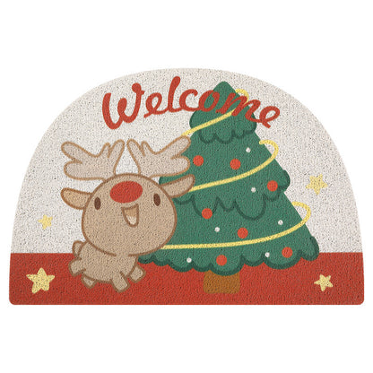 Feblilac Cute Christmas Door Mat Front Door Entrance Rug - Feblilac® Mat