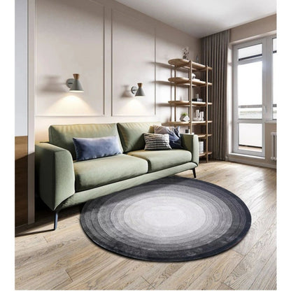 Feblilac Circular Gradient Living Room Carpet