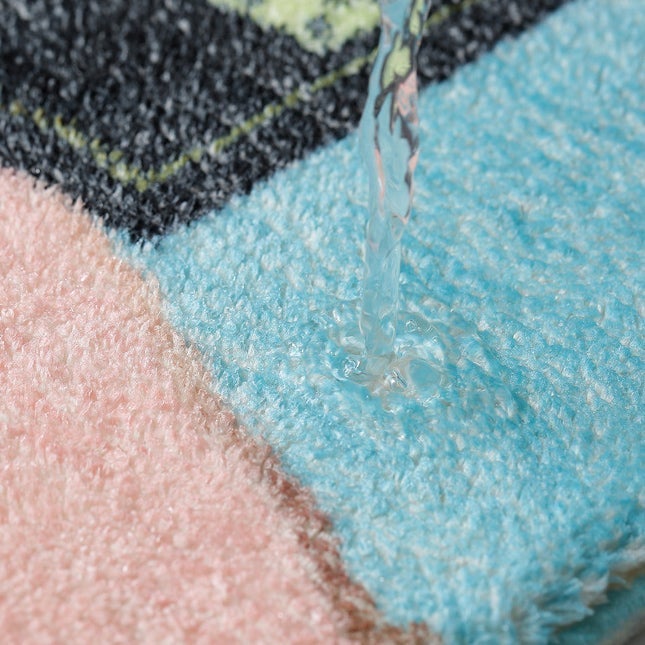 Pink Leopard Mat for Mat Rug Carpet - Feblilac® Mat