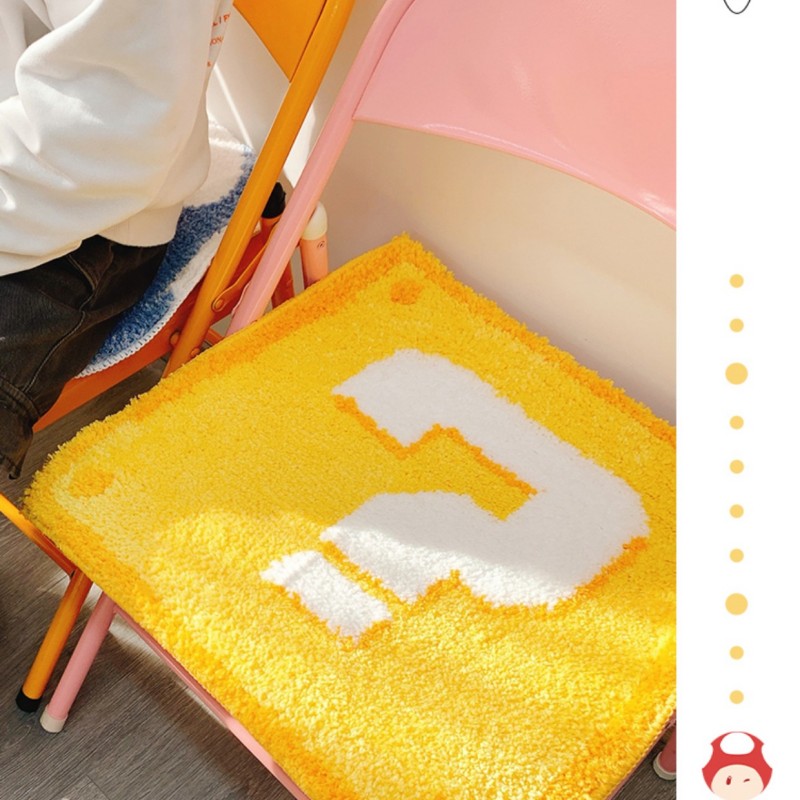 Feblilac Cartoon Animation Pattern Tufted Cushion Seat Pads - view 3